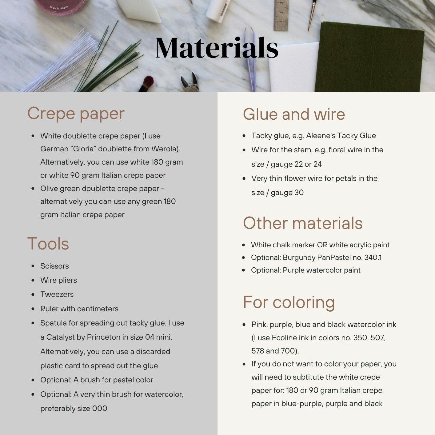 Paper Cornflower Tutorial