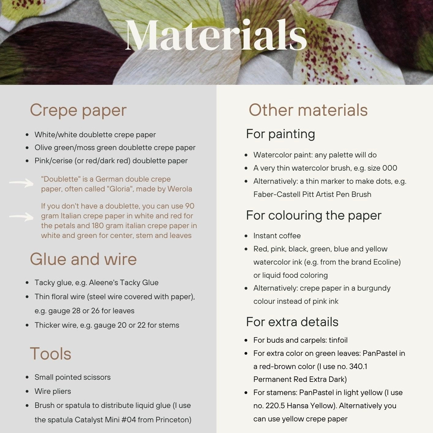 Paper Hellebore Tutorial