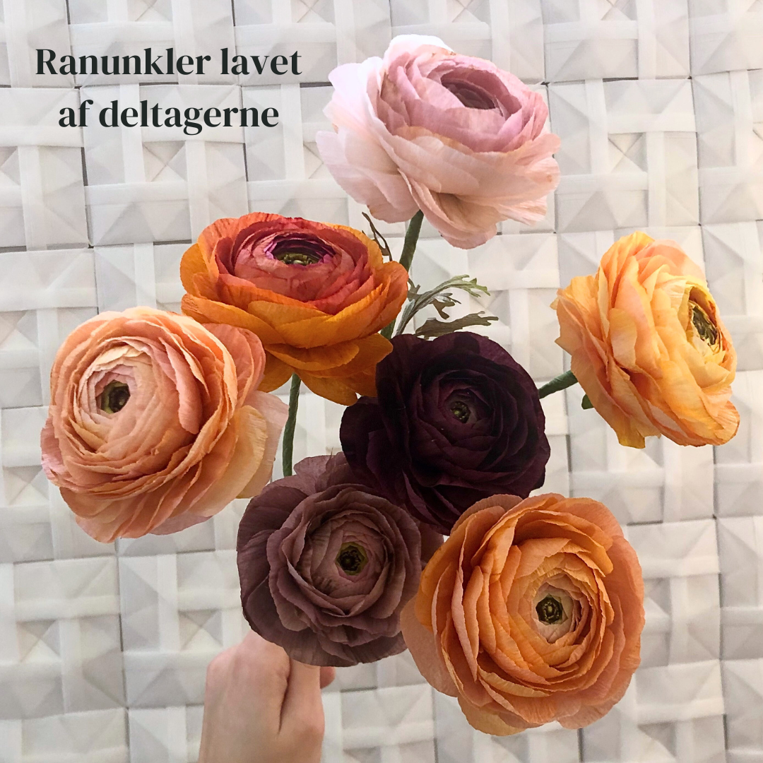 Ranunkel øvet kursus d. 26 maj