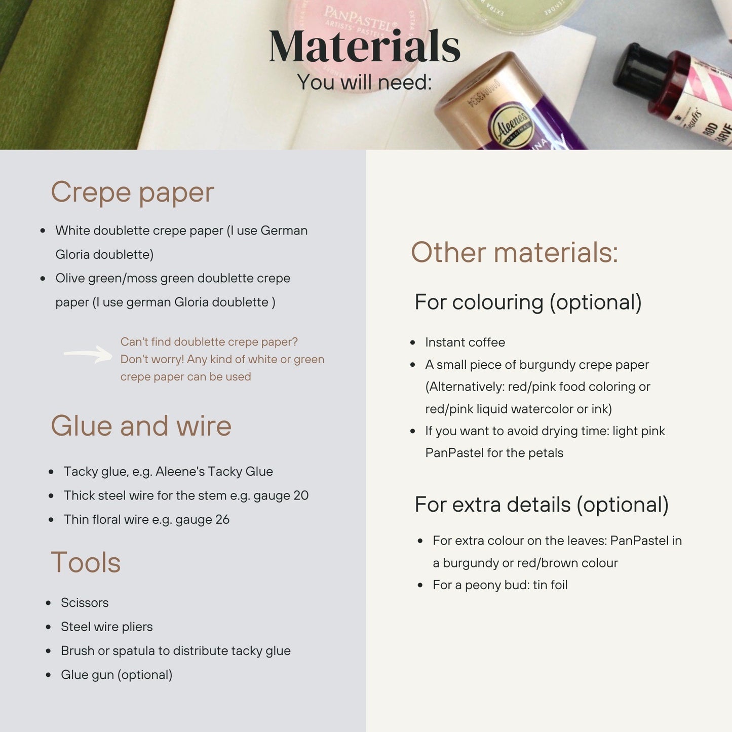 Paper peony tutorial