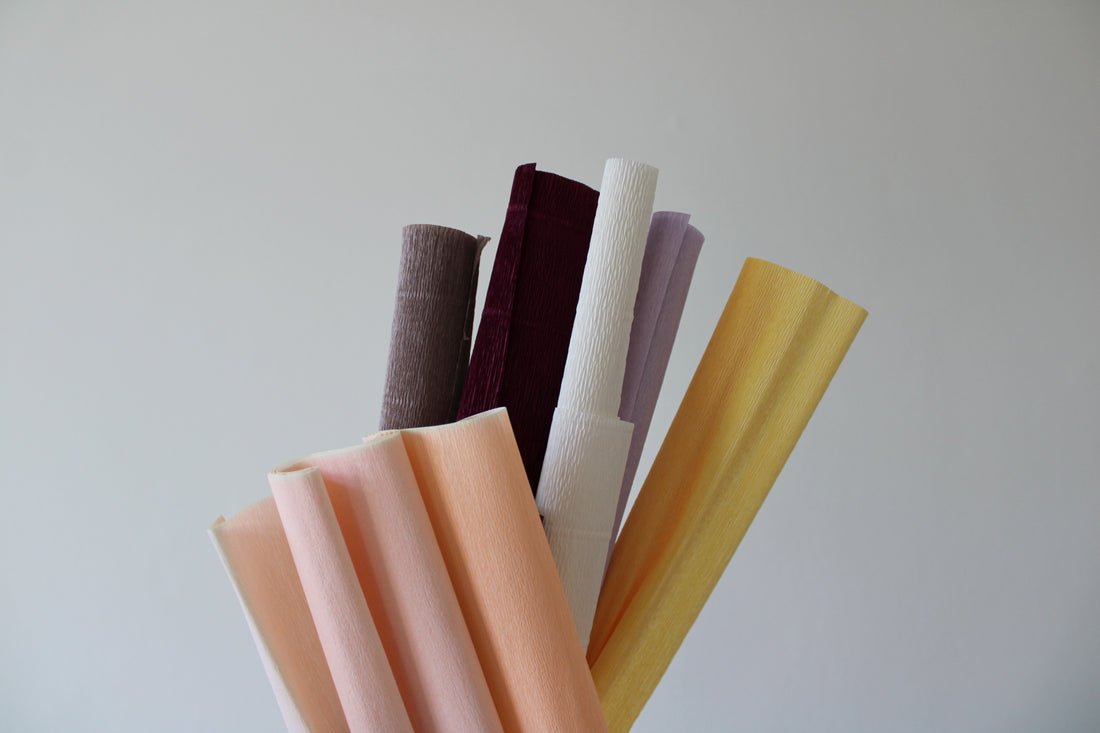 Types of crepe paper – Signe Scharling